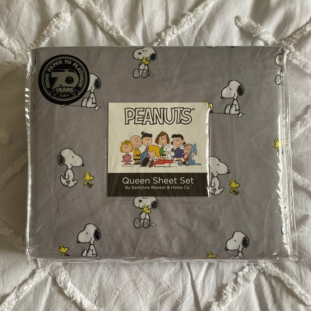Snoopy Queen Bed Sheets